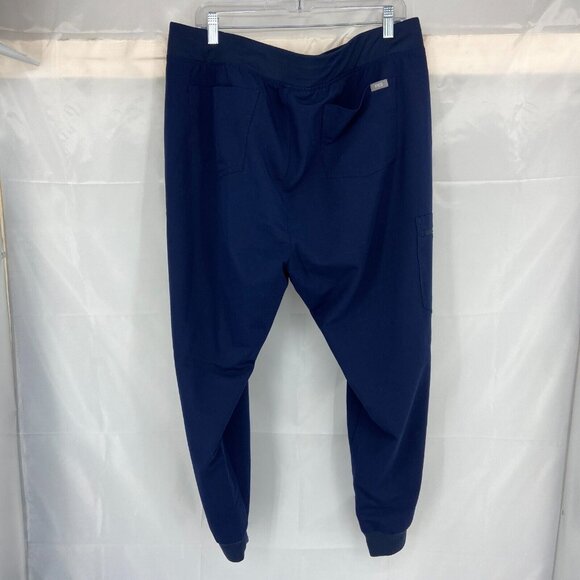 Figs Women XXL Zamora Jogger Scrub Pants Navy Blue Pockets Nurse Hospital Doctor - Picture 3 of 9